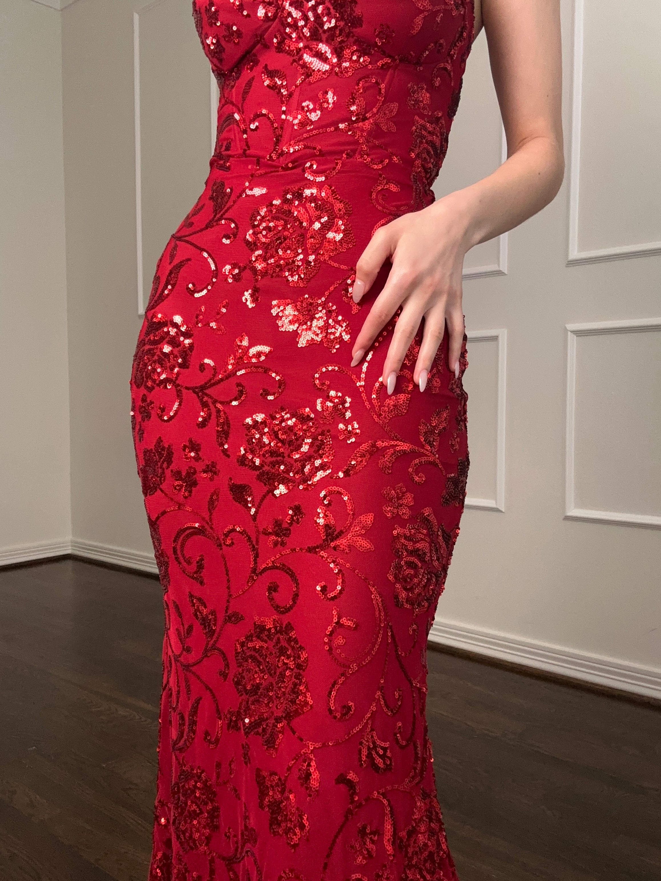Red thorn Dress