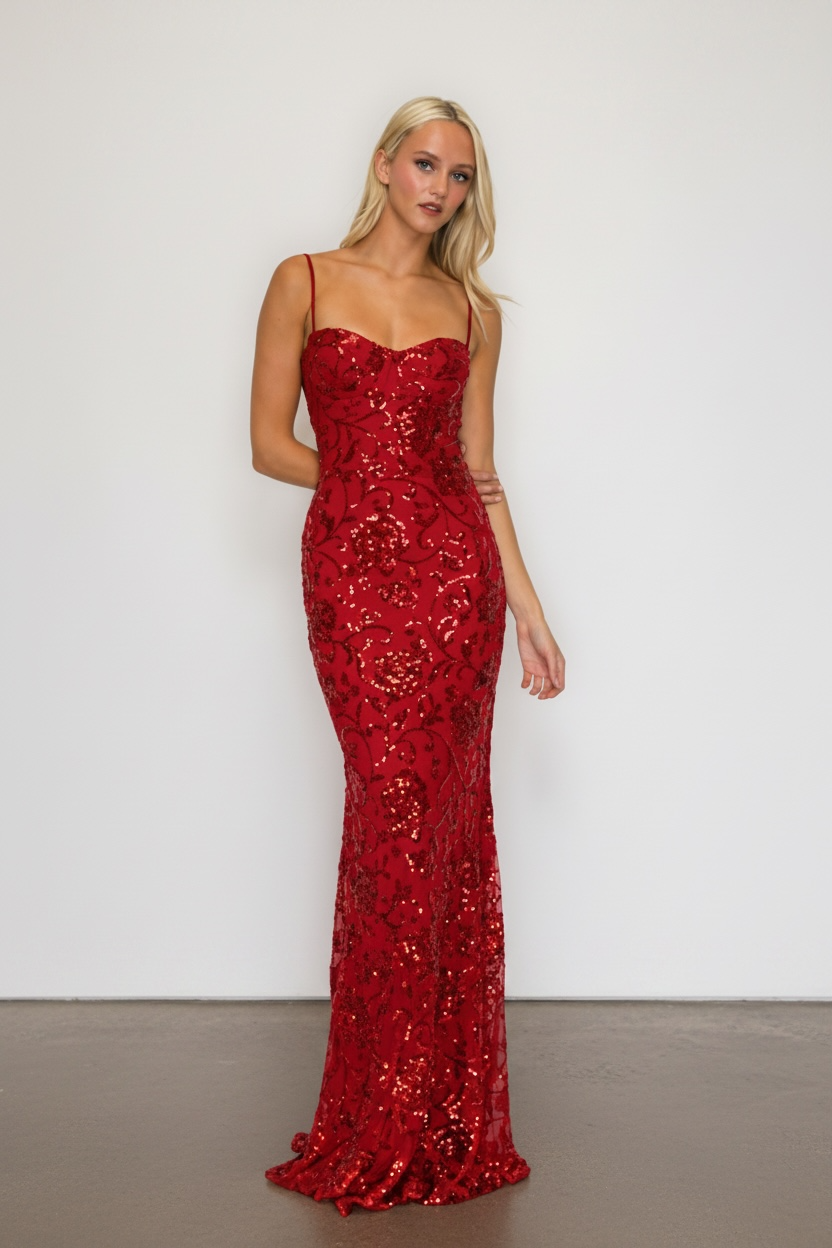 Red thorn Dress