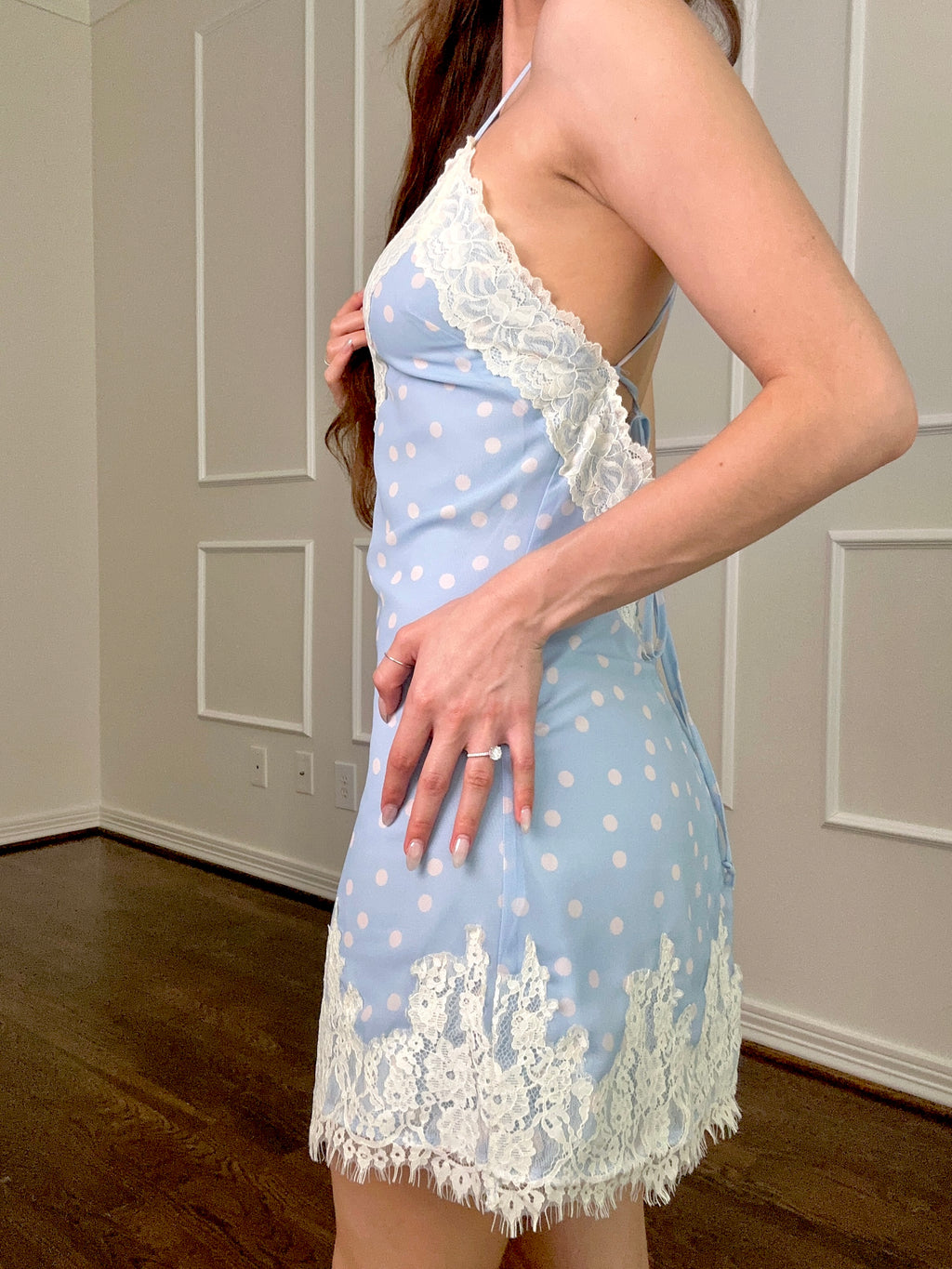 Dotty Dress (blue)