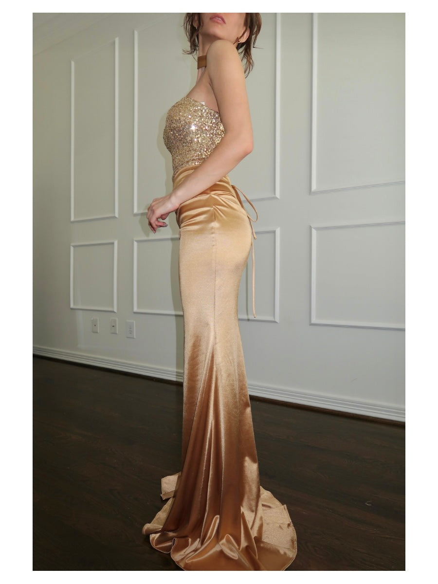 Golden Siren Gown