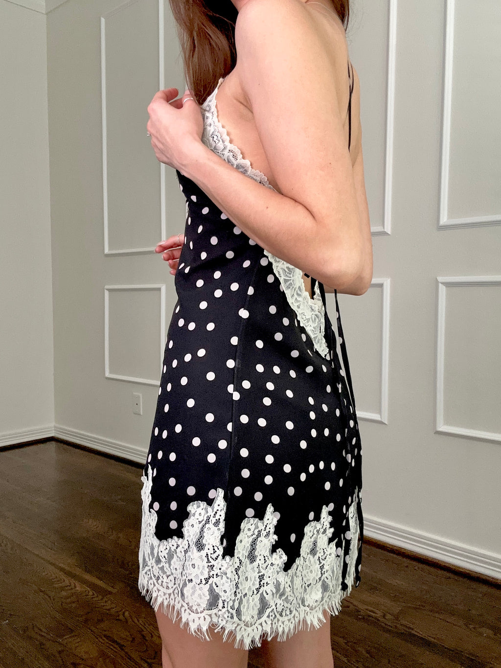 Dotty Dress (black)