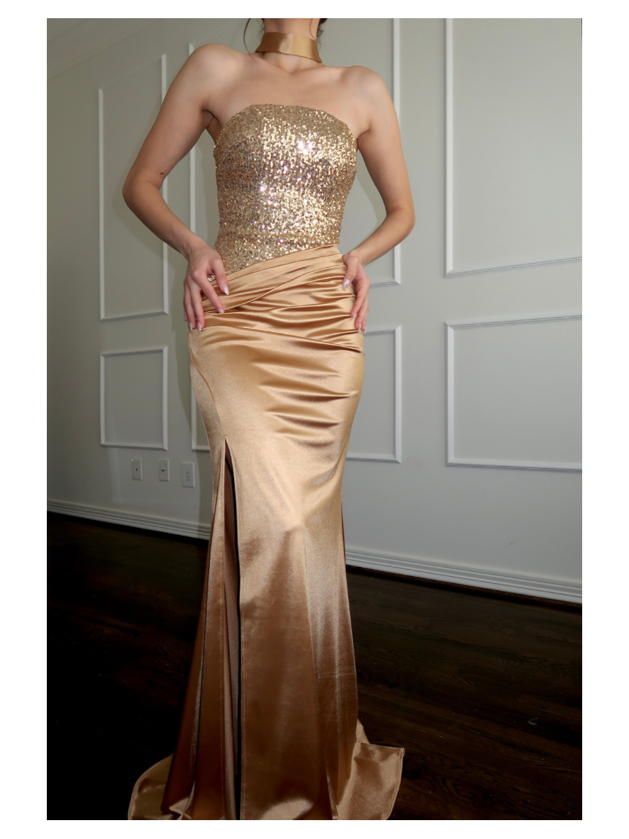 Golden Siren Gown