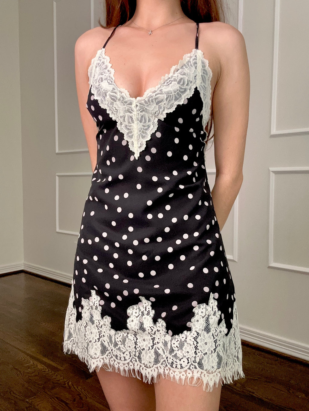 Dotty Dress (black)