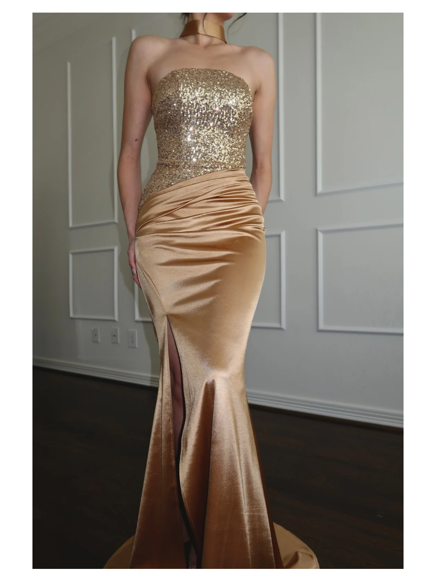 Golden Siren Gown