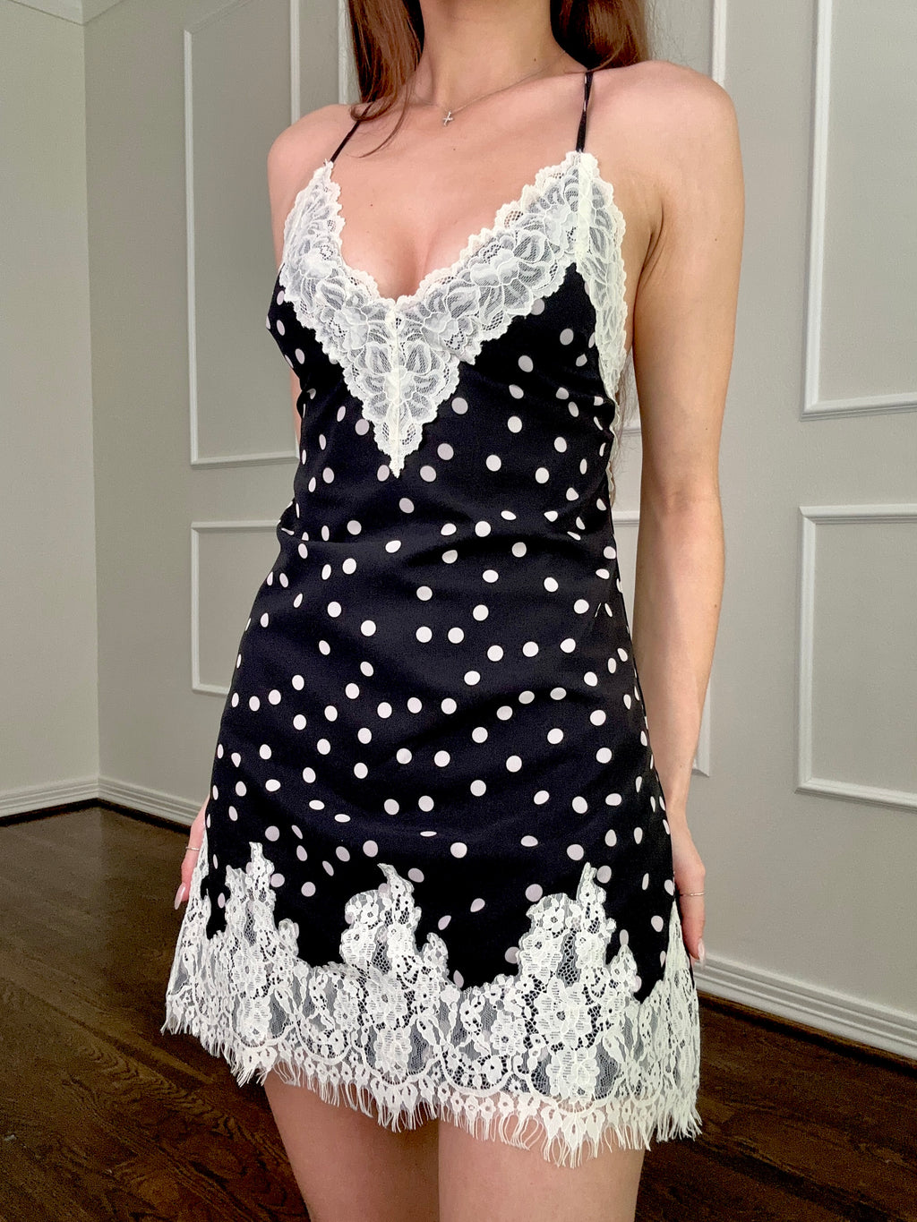 Dotty Dress (black)