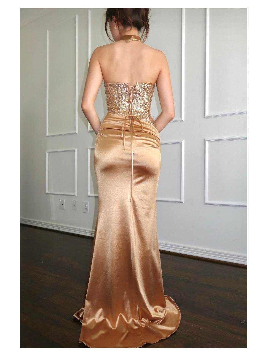 Golden Siren Gown