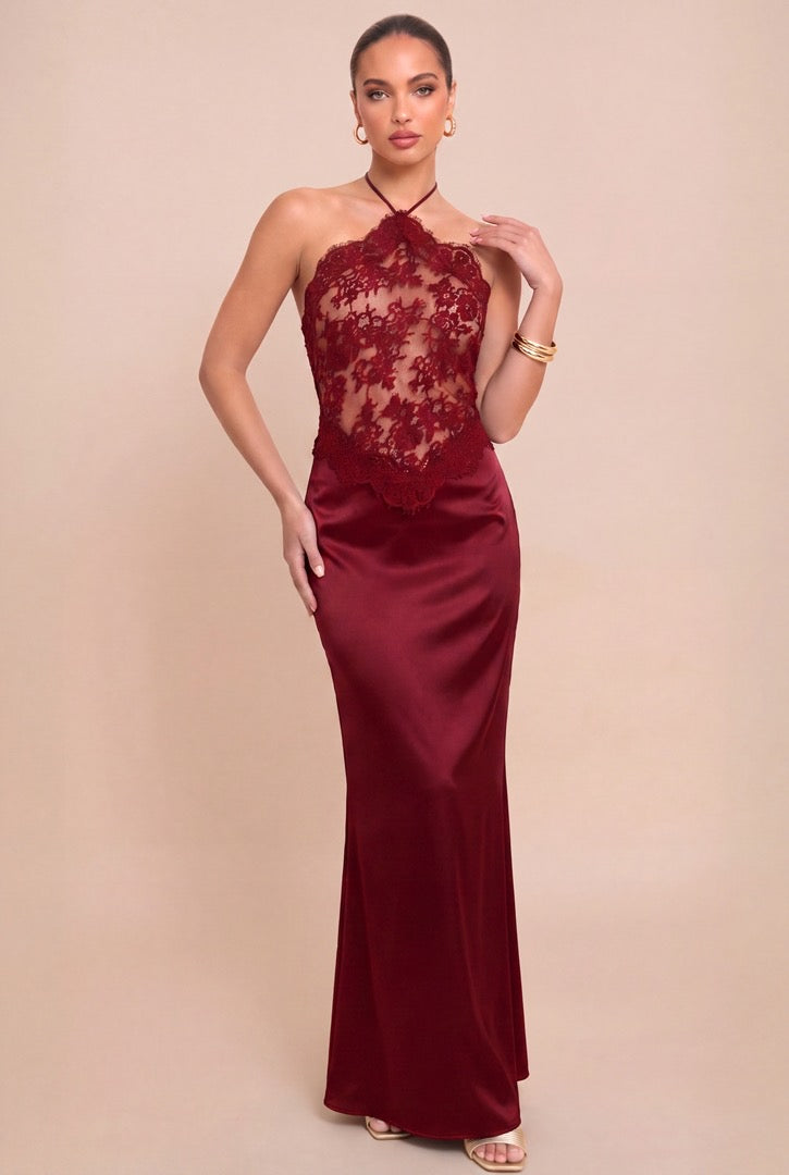 Soft Whisper Dress (red)