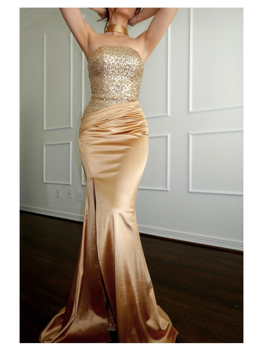 Golden Siren Gown