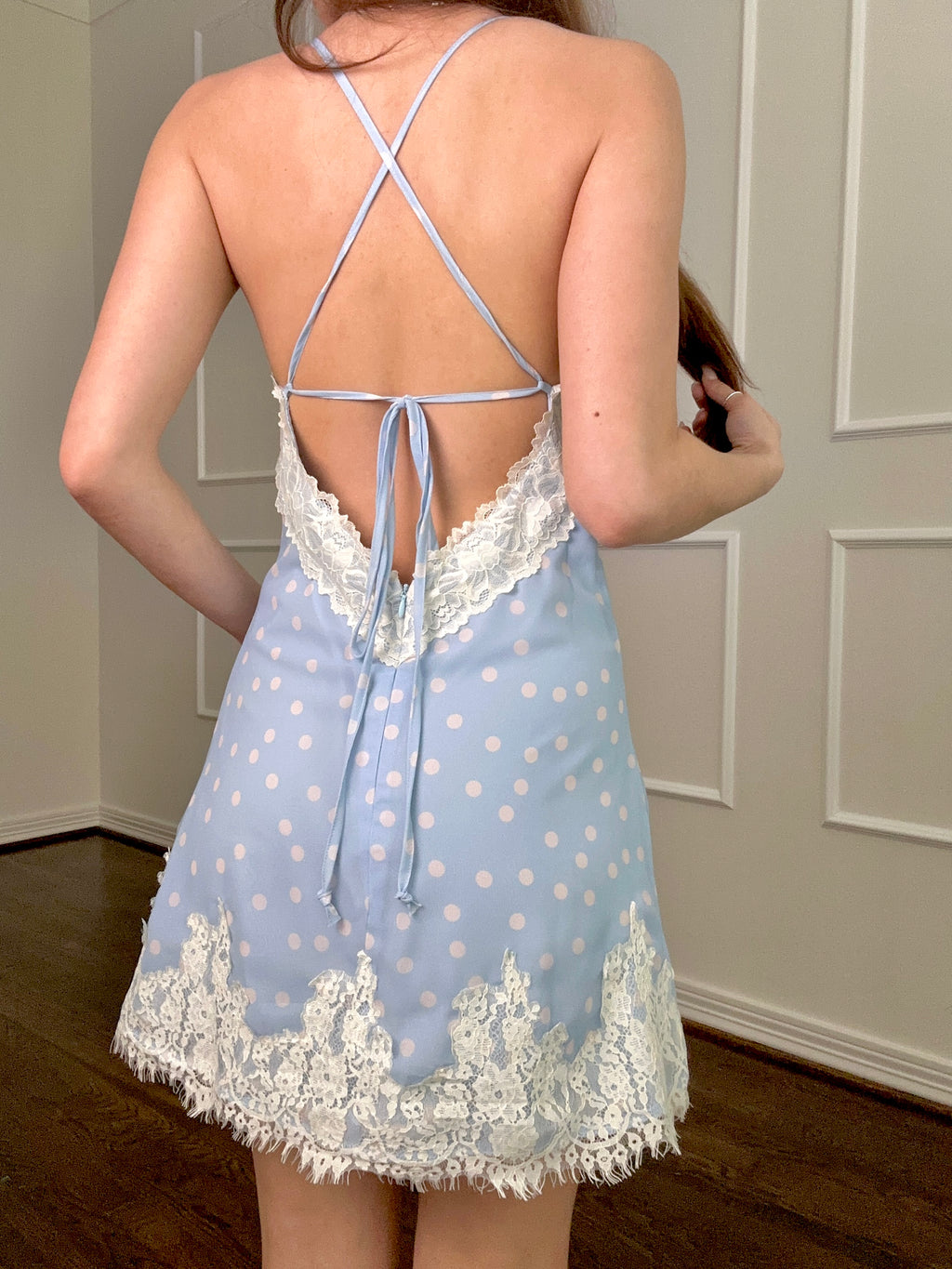 Dotty Dress (blue)