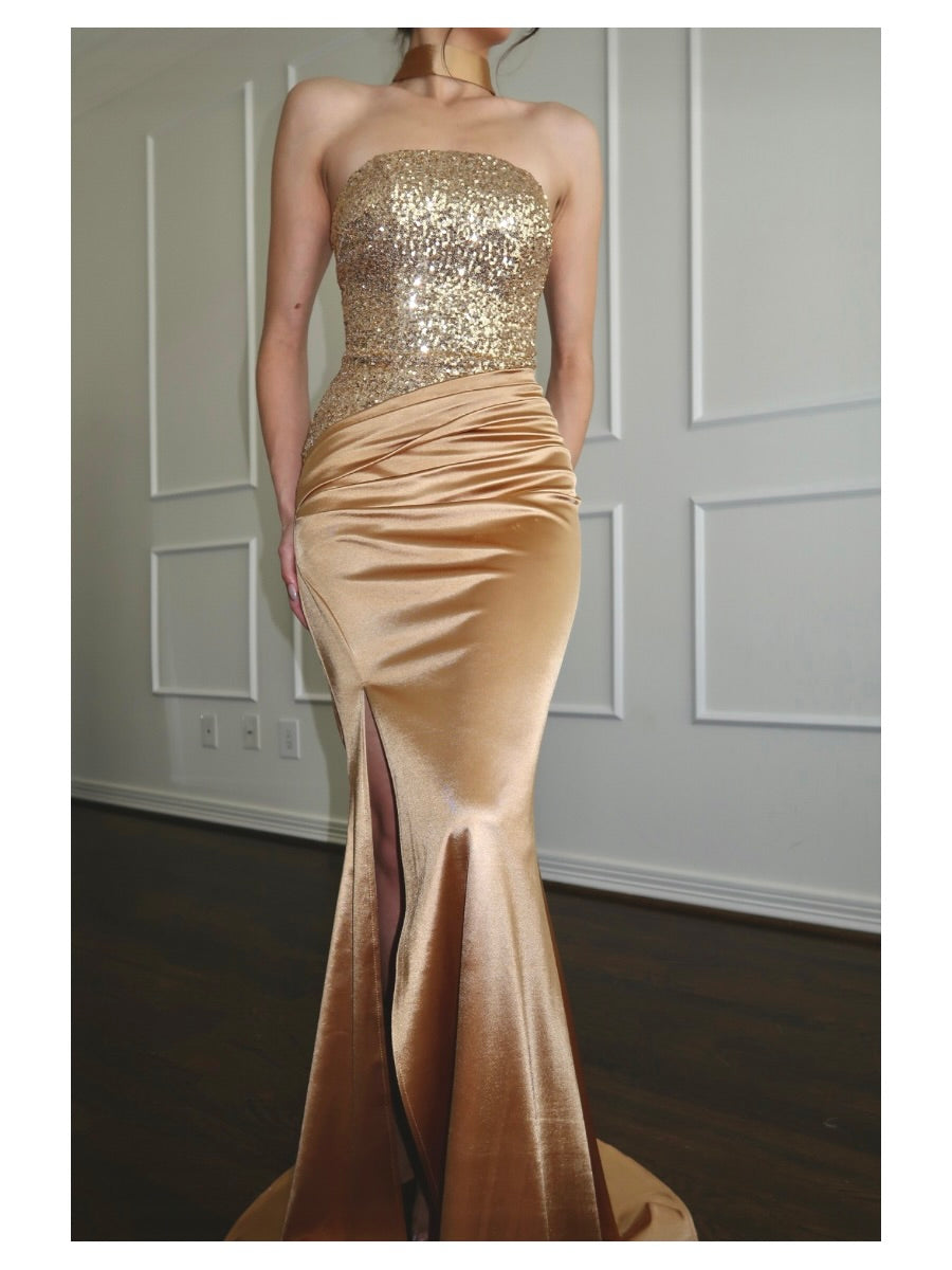 Golden Siren Gown