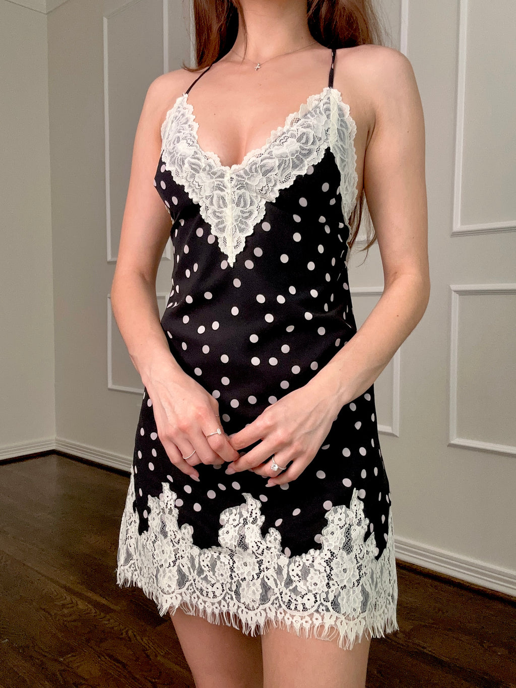 Dotty Dress (black)