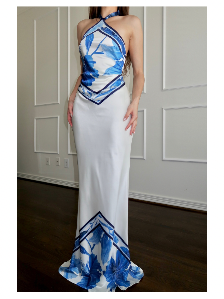 Oasis Halter Dress