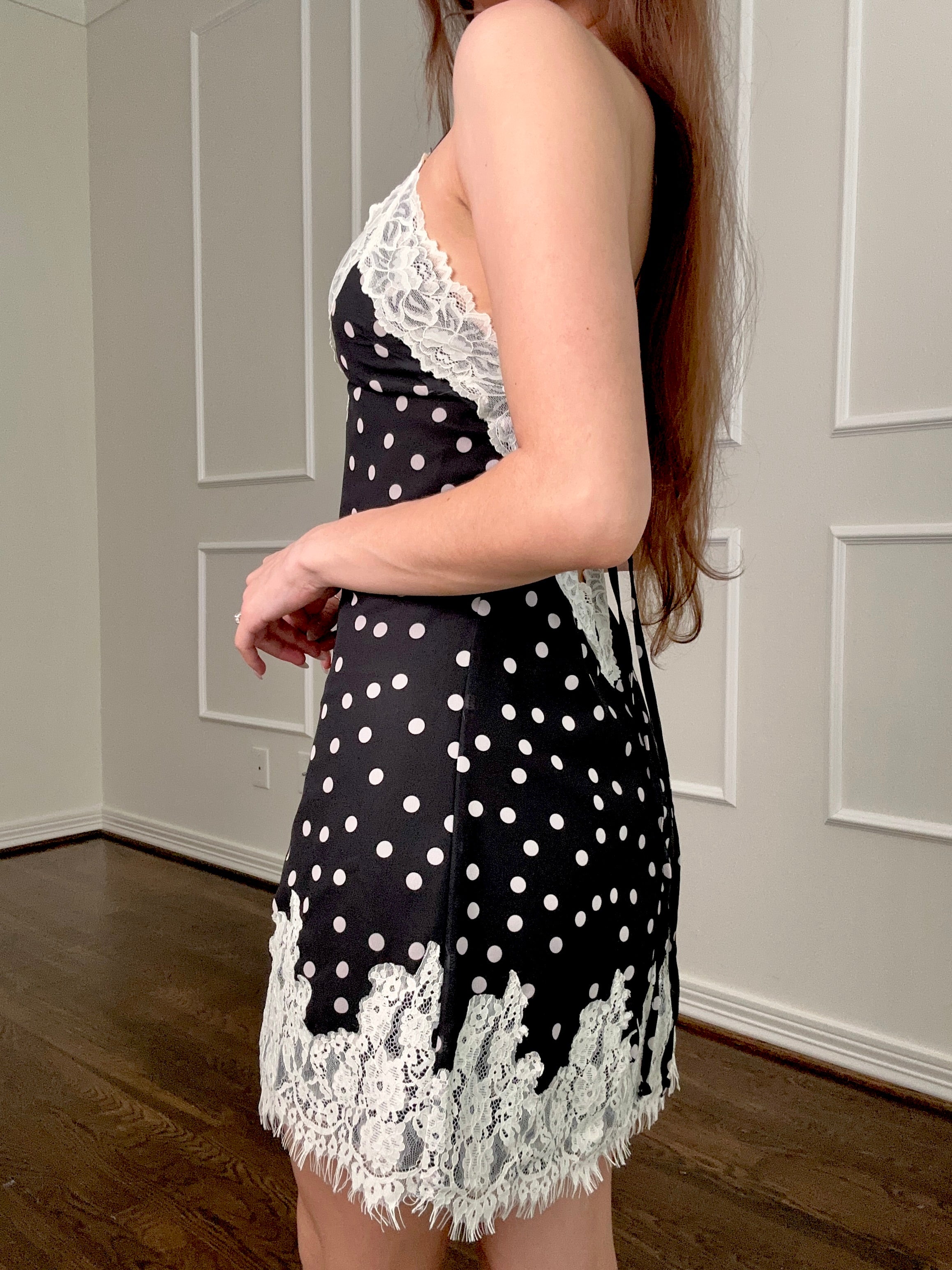 Dotty Dress (black)