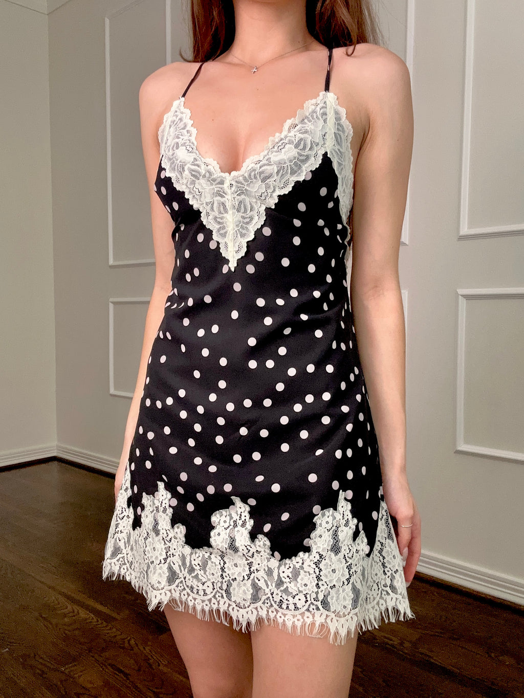 Dotty Dress (black)