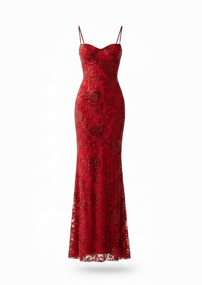 Red thorn Dress