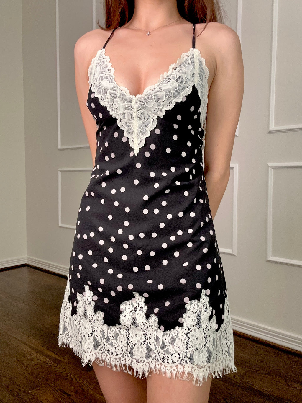 Dotty Dress (black)