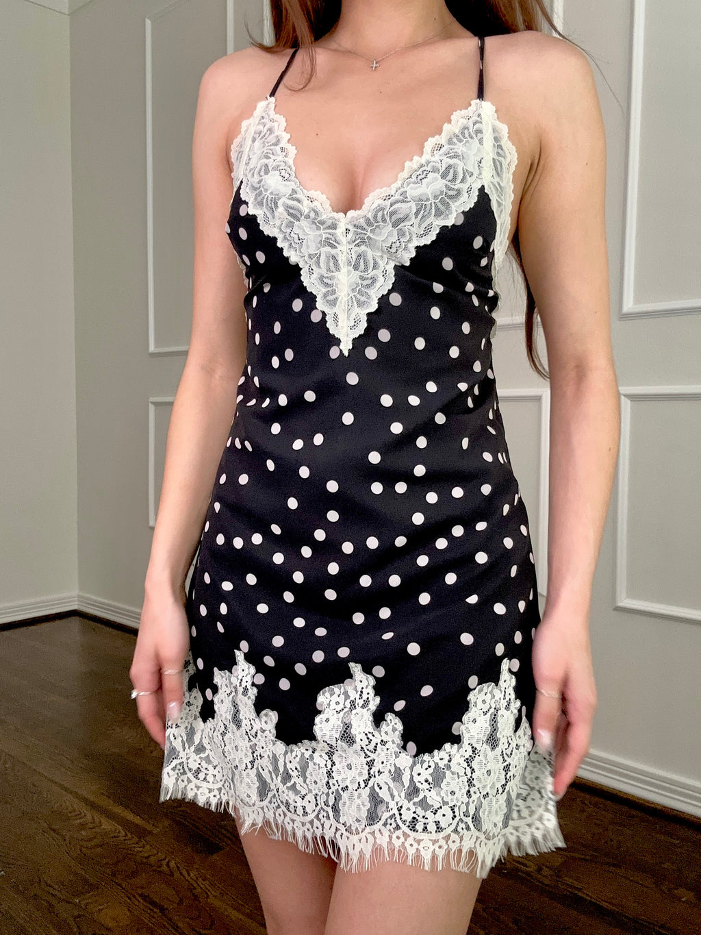 Dotty Dress (black)